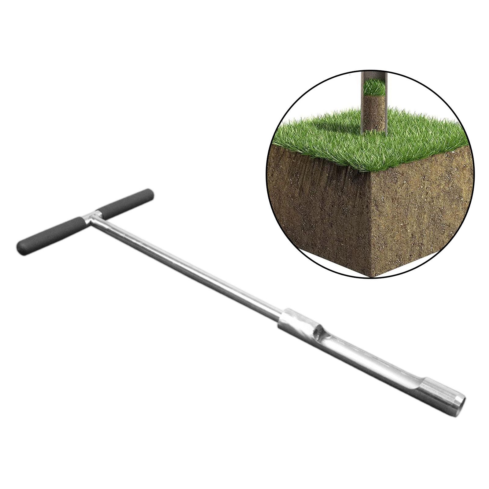 Farming Tools For Agriculture - ステンレス鋼土壌サンプラー プロ用ハンドヘルドコアサンプラー ツール 農業、ゴルフ場、芝生、庭、農場用
