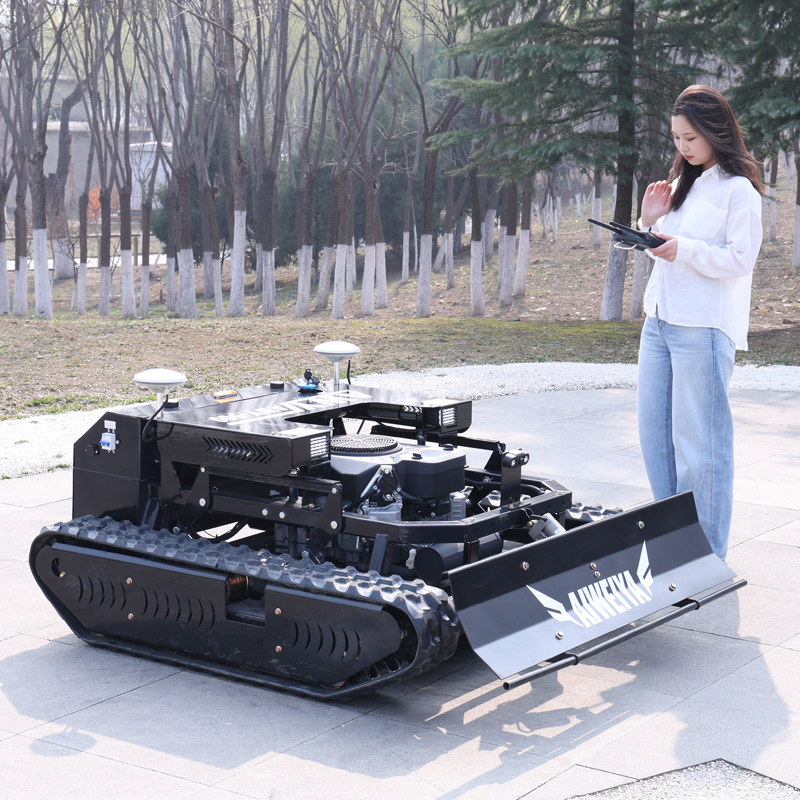 Agriculture Farming Requirements - カスタマイズ可能なリモコン式芝刈り機、全地形対応除草機、果樹園・斜面用芝刈り機、農業グレードの刃、効率的な芝生管理用芝刈り機