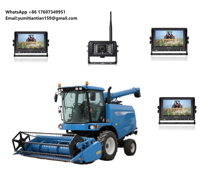Farming Equipment For Agriculture - 信頼性の高い無線農業機器観測カメラシステム 大規模農場向け車両後退支援