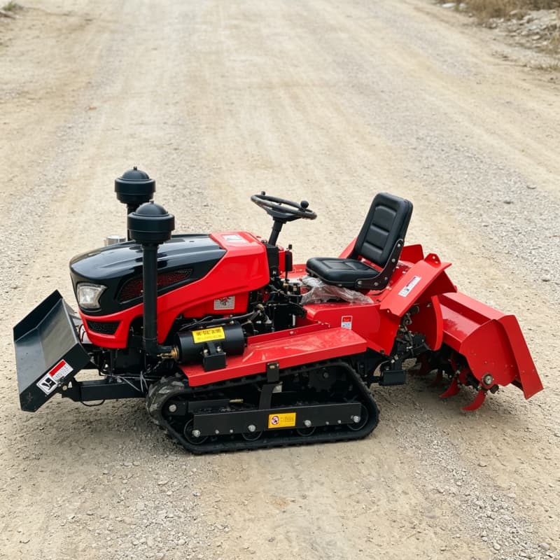 Farming Equipment For Agriculture - カスタマイズされた業界トップ1農業用ロータリー耕運機、ベストセラー強化クローラー式農耕トラクター
