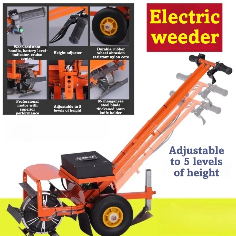 電動ガーデン除草機 コードレスバッテリー式 多機能ツール 家 - Farming Tools For Agriculture のレビューと価格