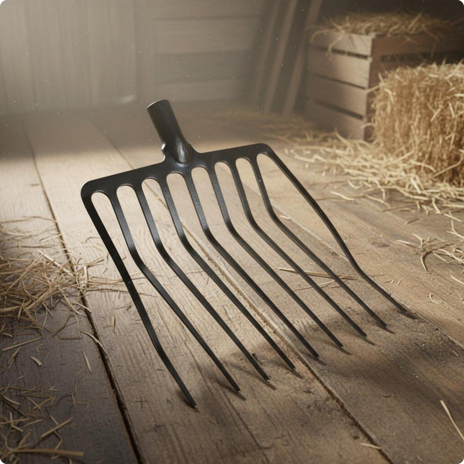 マンガン鋼製農業用フォーク、頑丈な園芸用具、多爪式農場用フォ - Farming Tools For Agriculture のレビューと価格