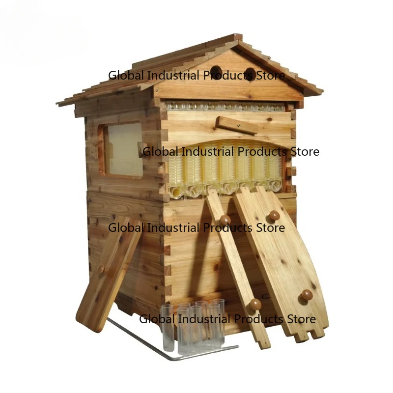 7つの自動フレームを備えた中国産モミ材ワックスコーティング済 - Beehive Frame Wax のレビューと価格