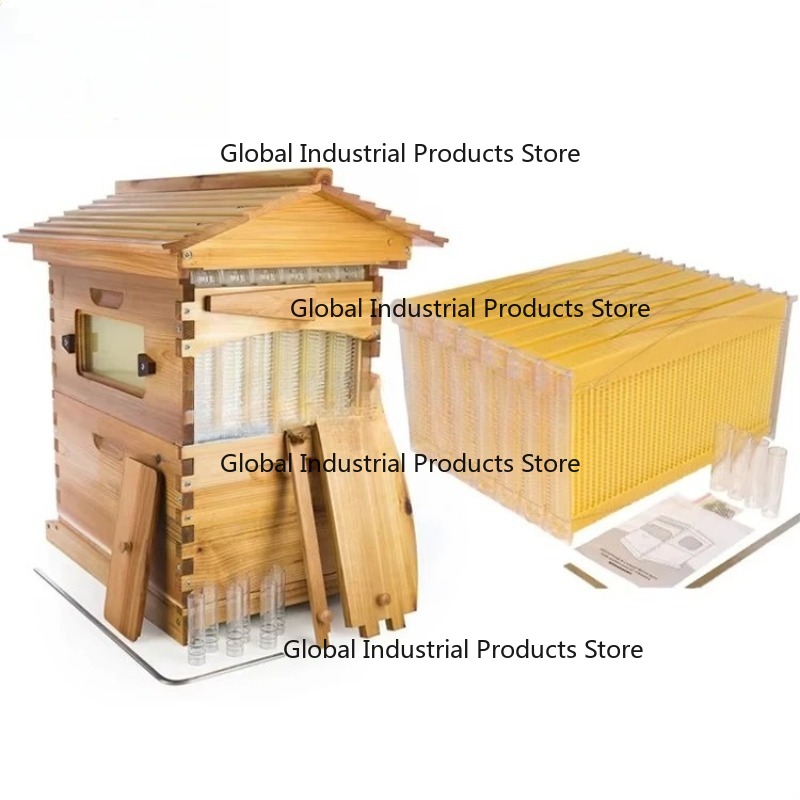 7つの自動フレームを備えた中国産モミ材ワックスコーティング済 - Beehive Frame Wax のレビューと価格