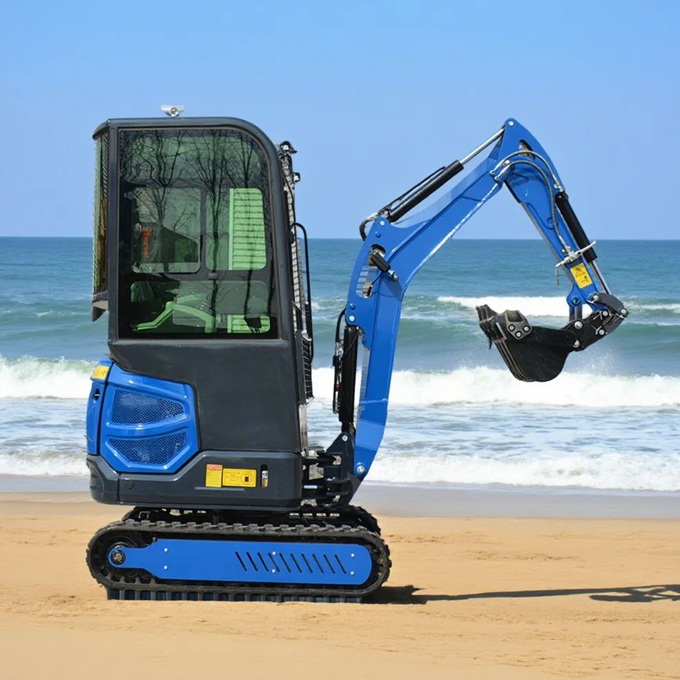1トンディーゼルミニショベル、先進技術搭載、建設・農業向けカ - Agriculture Farming New Technology のレビューと価格