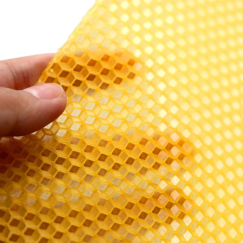 30 ピース/パック蜂の巣基礎ハニカム蜜蝋 415*200  - Beehive Frame Wax のレビューと価格