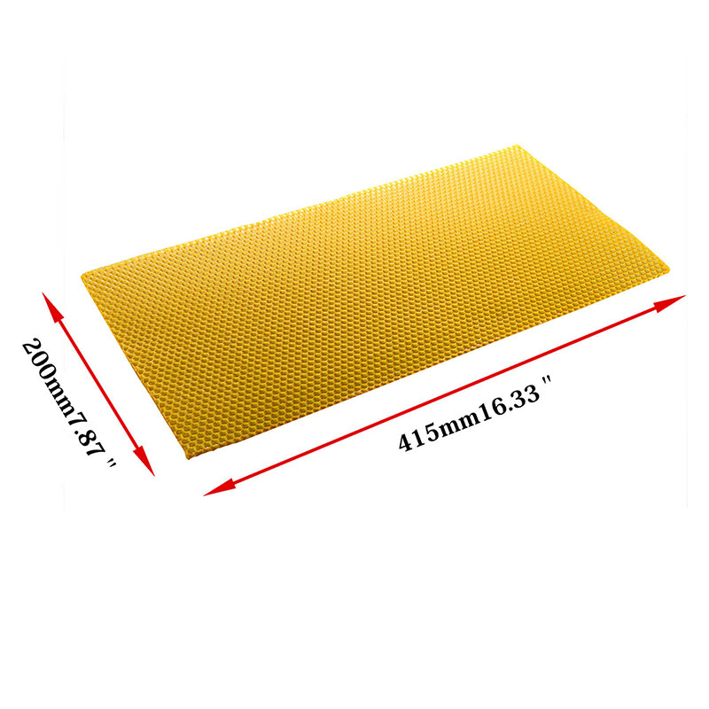 30 ピース/パック蜂の巣基礎ハニカム蜜蝋 415*200  - Beehive Frame Wax のレビューと価格