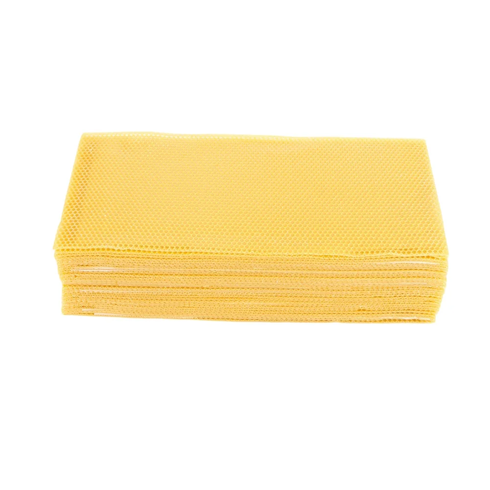 195 * 415mm 蜜蝋シート キャンドル作り用 天然蜜 - Beehive Frame Wax のレビューと価格