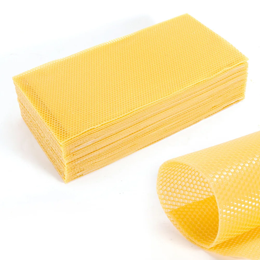 195 * 415mm 蜜蝋シート キャンドル作り用 天然蜜 - Beehive Frame Wax のレビューと価格