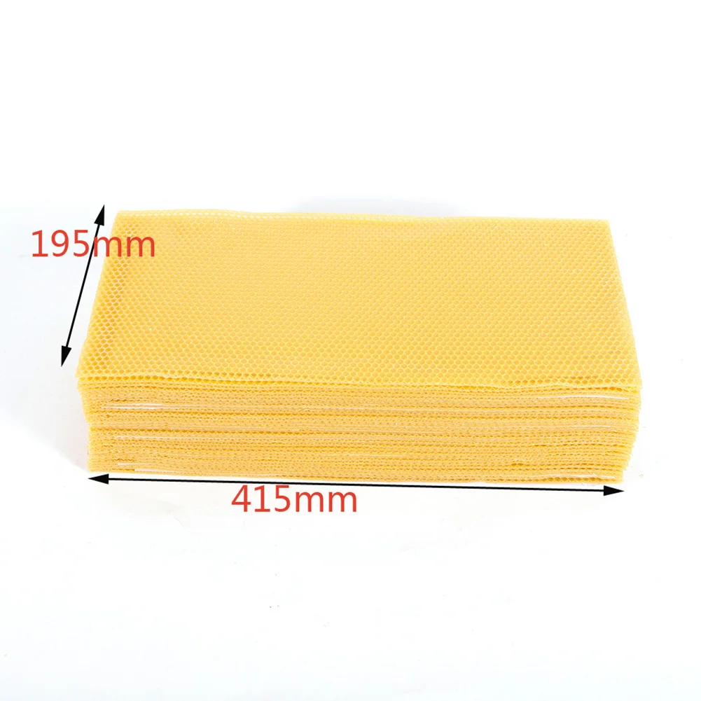 195 * 415mm 蜜蝋シート キャンドル作り用 天然蜜 - Beehive Frame Wax のレビューと価格