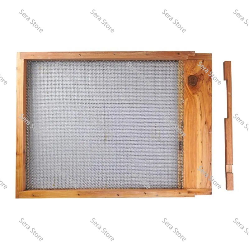 可動式底板の底には、蜜蝋を煮るための10個の蜂の巣枠が特別に - Beehive Frame Wax のレビューと価格