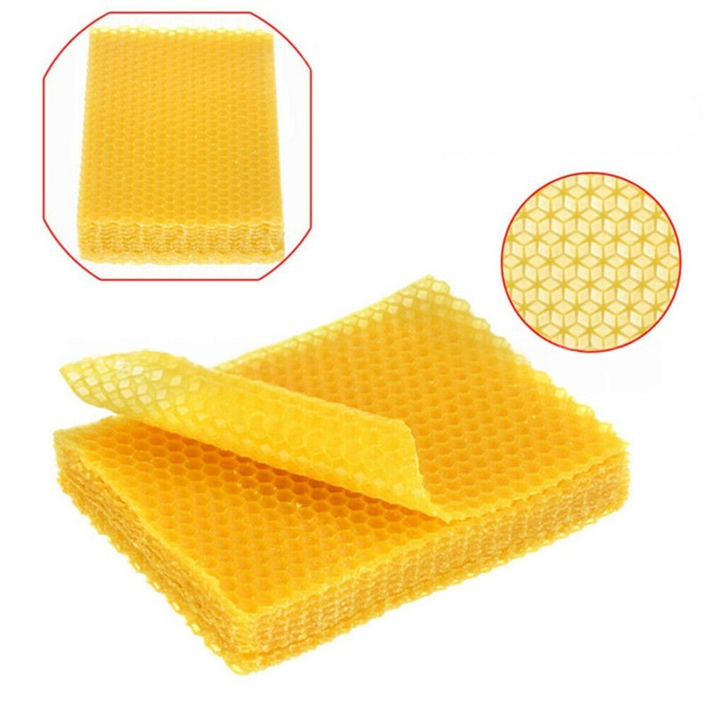養蜂用ワックスファンデーションシート：高品質巣枠10枚セット - Beehive Frame Wax のレビューと価格