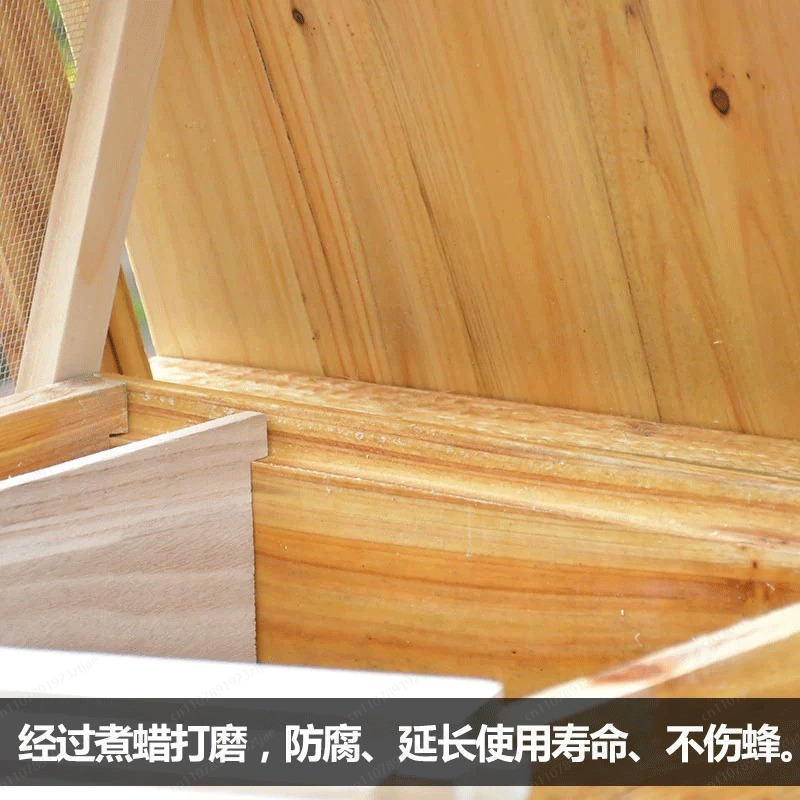 養蜂箱フルセット、10枚枠標準養蜂箱、養蜂道具、土製養蜂箱、 - Beehive Frame Wax のレビューと価格